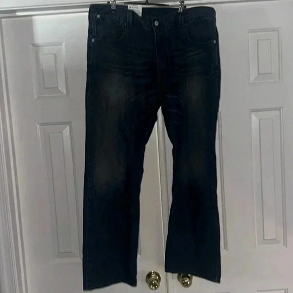 Men’s Levi 514 Slim Straight Dark Denim Jeans - Sz 40 x 30 - Picture 1 of 10